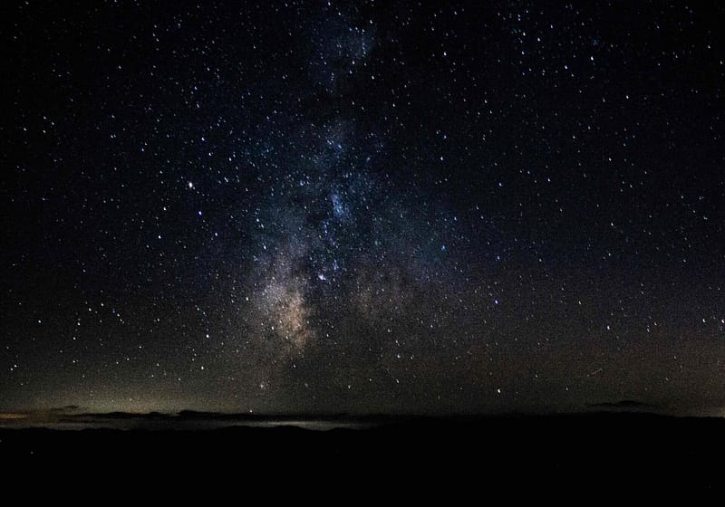 life is hard but you'll get through it night sky